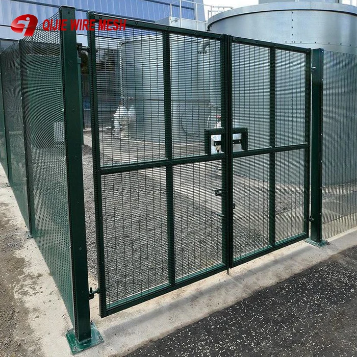 Home Garden Wrought Iron Security Double Swing 358 Clearvu Fence Gate Fence Panels
