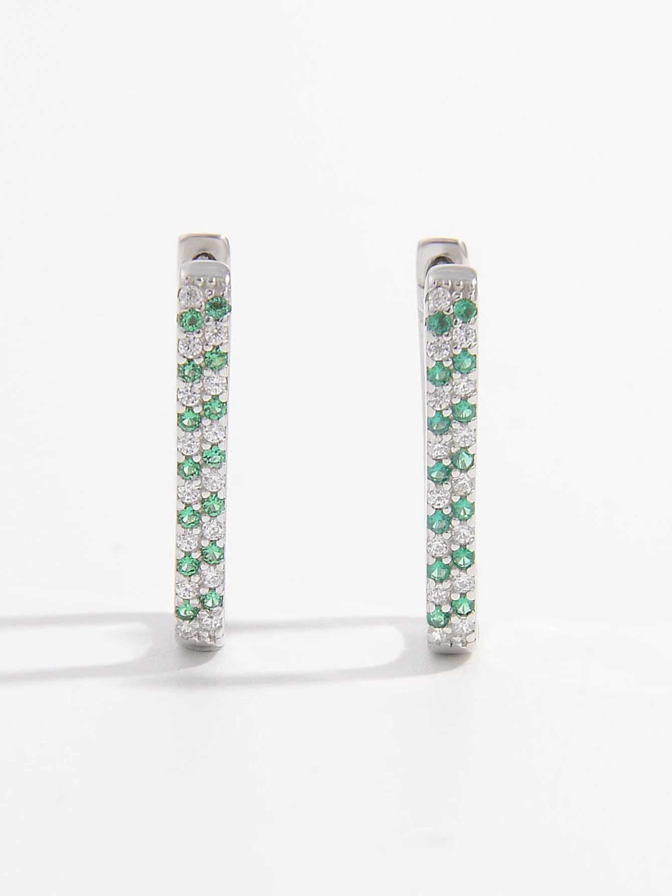 Dainty Minimalist 925 Sterling Silver Oval Huggies Hoop Earrings Fine Jewelry Women Earrings For Women Cute Girls