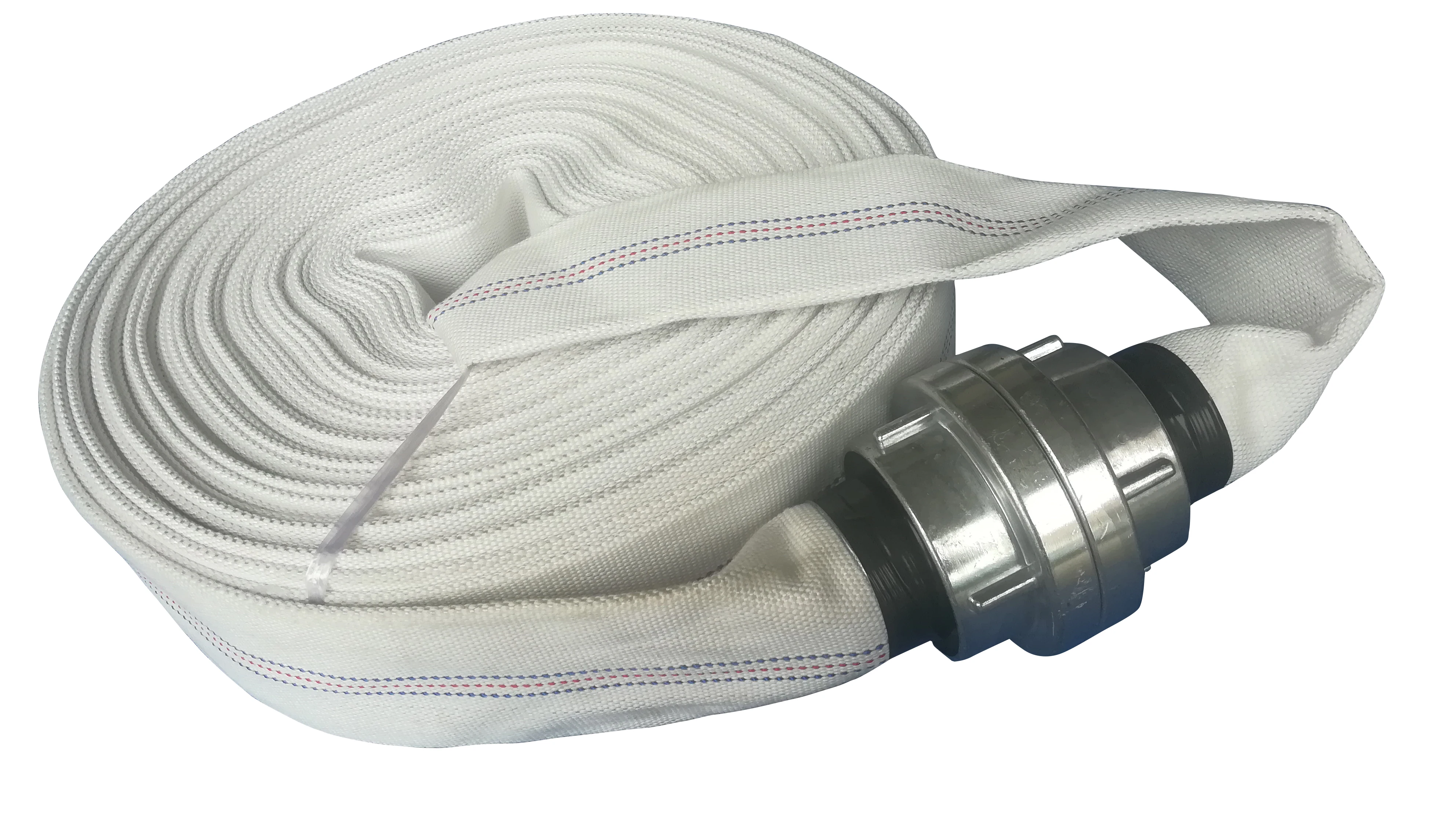 Fire Extinguisher Suppliers Canvas Fabric Water Pump Discharge Fire Hose Hoses 1 1.5 2 Inch Soft Flexible All Size