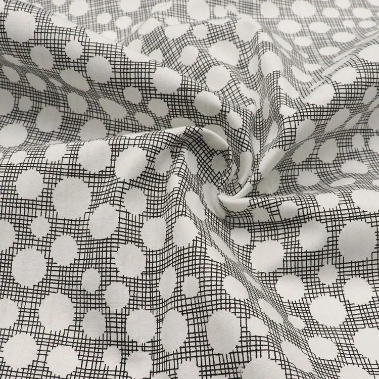 
105 gsm shrink resistant kids wear cotton fabric printed poplin floral 