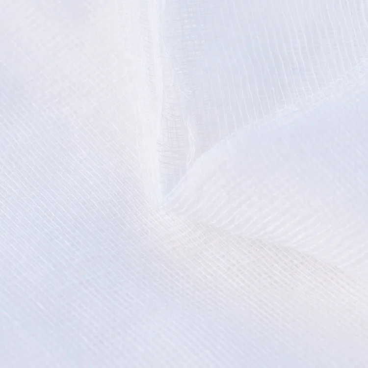 2022 New arrivals medical surgical absorbent cotton white zig zag gauze for hopstial