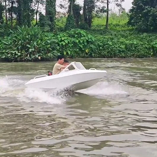 Children play carnival attraction mini go kart boat jet ski karting boat for resort event