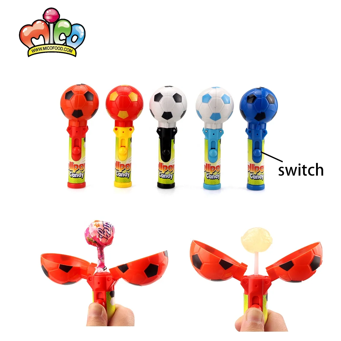 ROSE LOLLIPOP TOY CANDY