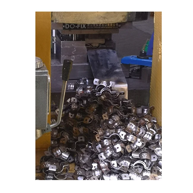 Professional manufacturer automatic eyelet punching machine hose Pipe Clamp U Clamping Machine