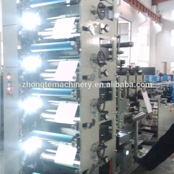 Best Price Narrow Web Flexo Printing Machine Price 6 colour