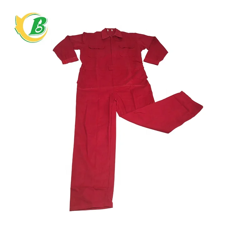 Thickened cotton one-piece overall sandblasting protective clothing factory direct sales