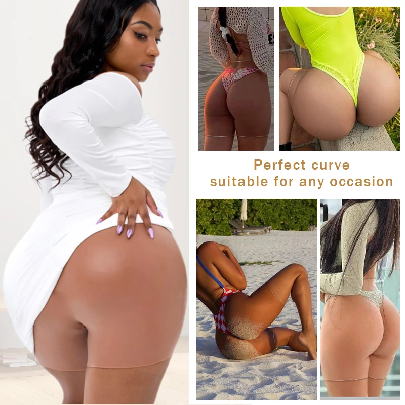 Silicone Panty Hip Enhancer Shaper Realistic Control Butt Pants for Sexy fesses silicon Body Shaper False Buttock Big Ass