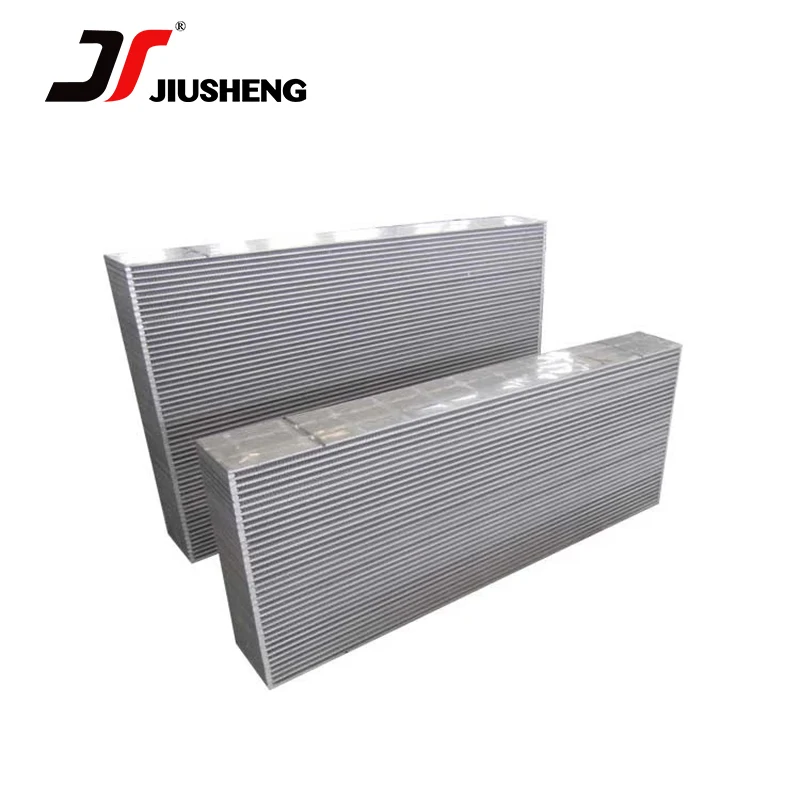 Aluminum radiator cooler air oil cooler plate bar radiator plate fin heat exchanger