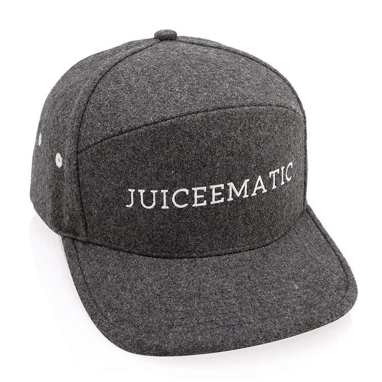 
Winter Dad Warm Wool Hat Felt Fashion Thickened Cotton Flat Brim Snapback Wool Baseball Hat Caps 