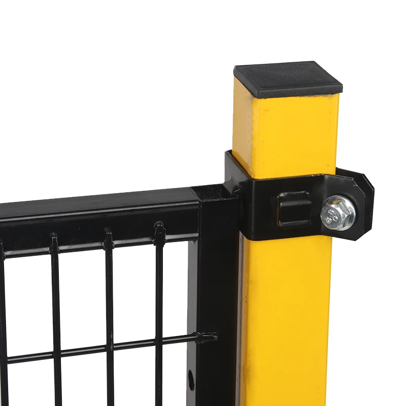 Workshop divider fencing, metal frame welded wire mesh fence