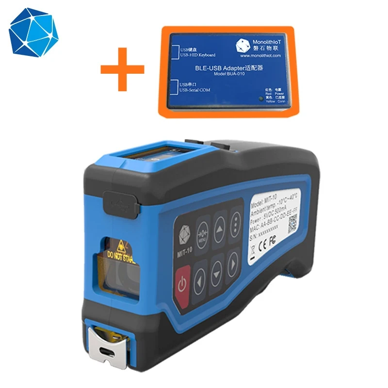 BLE adapter for MonolithIoT MIT-010/MIT-012/MIT-100/MIT-102/MIT-103 volume laser tape measure