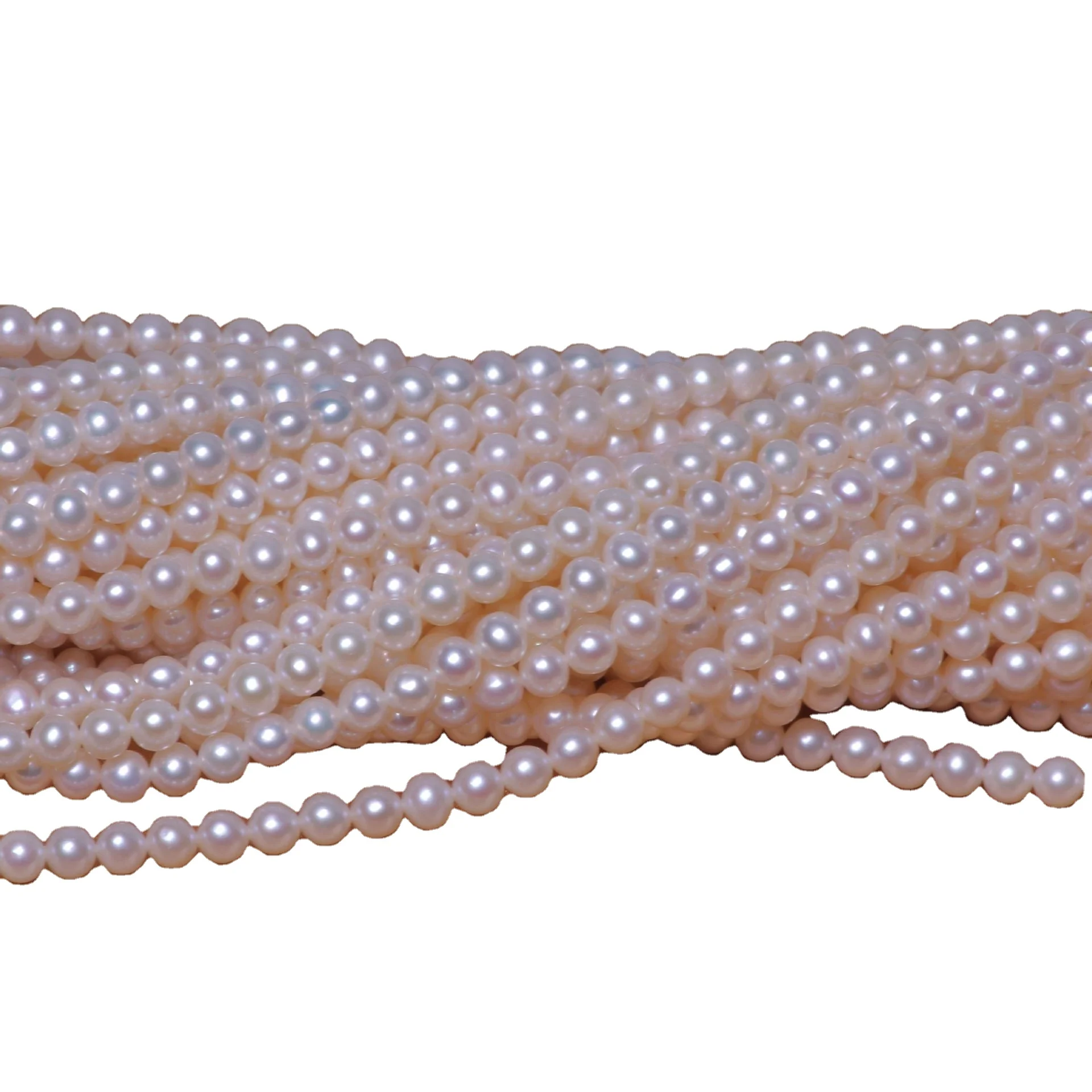 
Freshwater Pearl Loose Beads 5.0-6.0mm Round 3a+ For Jewelry Making Loose Pearls 