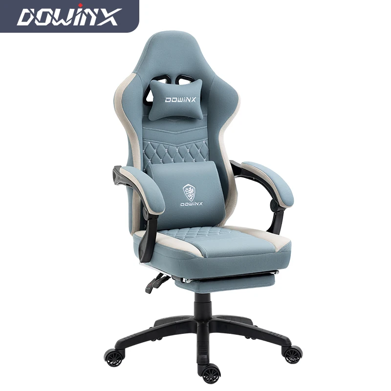 Wholesale Furgle Gaming Chair Dowinx New Design Fibre Silla Gamer Chair With Soft Padded Armrest Comfortable Gaming Chair