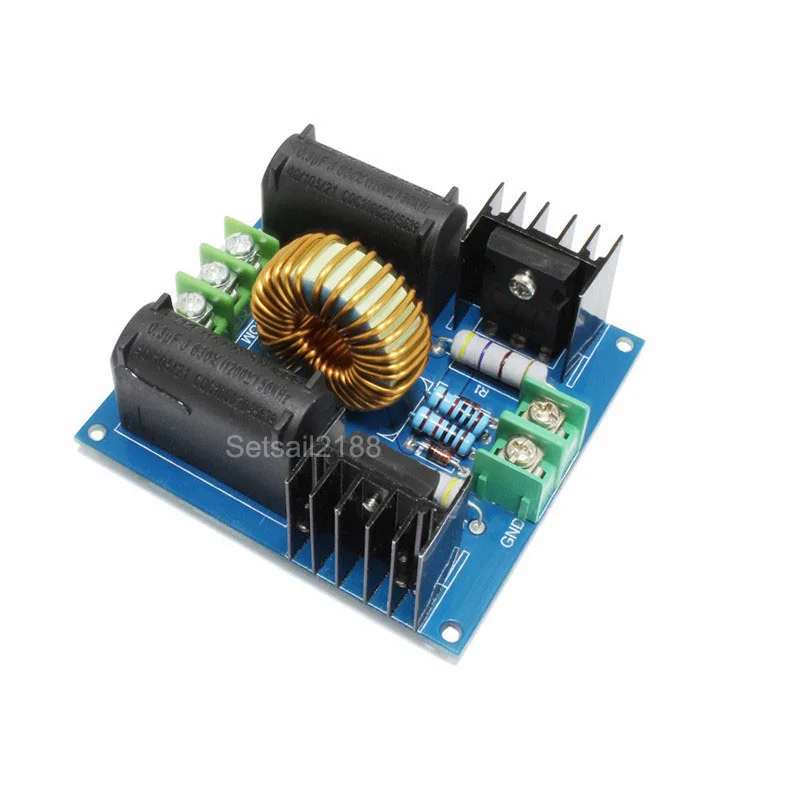 ZVS Induction Heater Heating Driver Board Module High Voltage Generator Circuit DC 12-30V 30-50KHz
