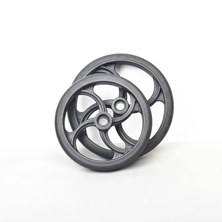 Передние ролики для инвалидных колясок из ПВХ и ПП, 5/6/7/8 дюймов