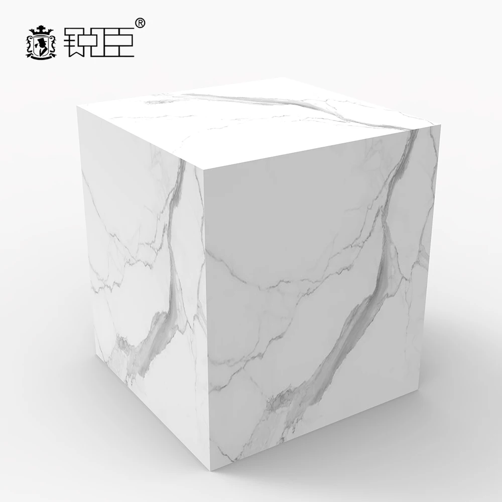 New Design Shop fittings and display for Shoes Bags Marble Showcase Platform Stand