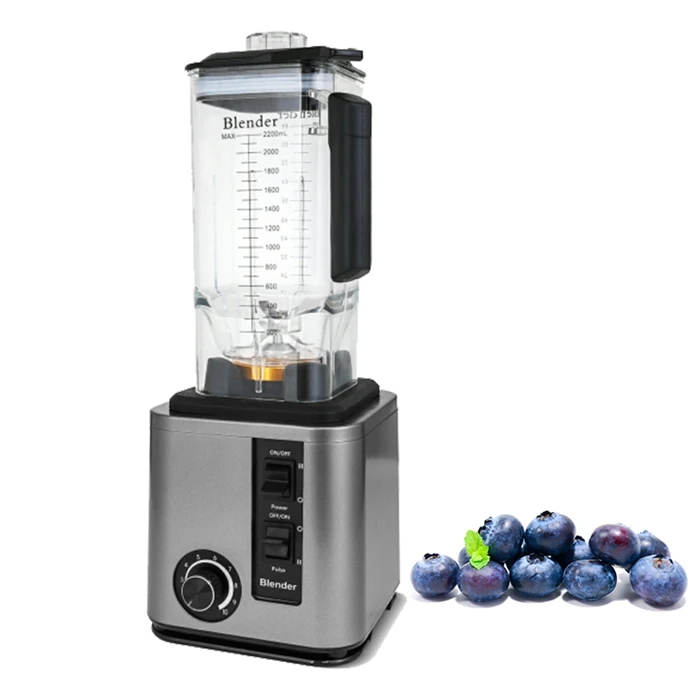 
Лидер продаж Amazon 2021, настольный мини-миксер для фруктов 2000 мл, соковыжималка, блендер, высокоскоростные вакуумные блендеры для смузи 