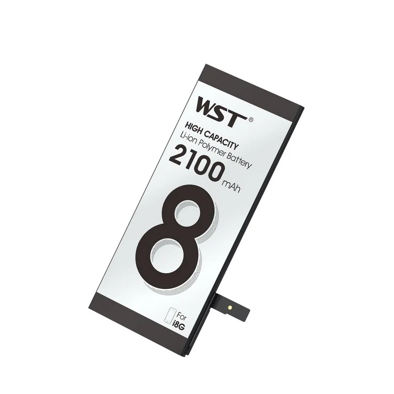  Бесплатный Образец oem 2100mah wst литий-полимерная аккумуляторная батарея для мобильного телефона