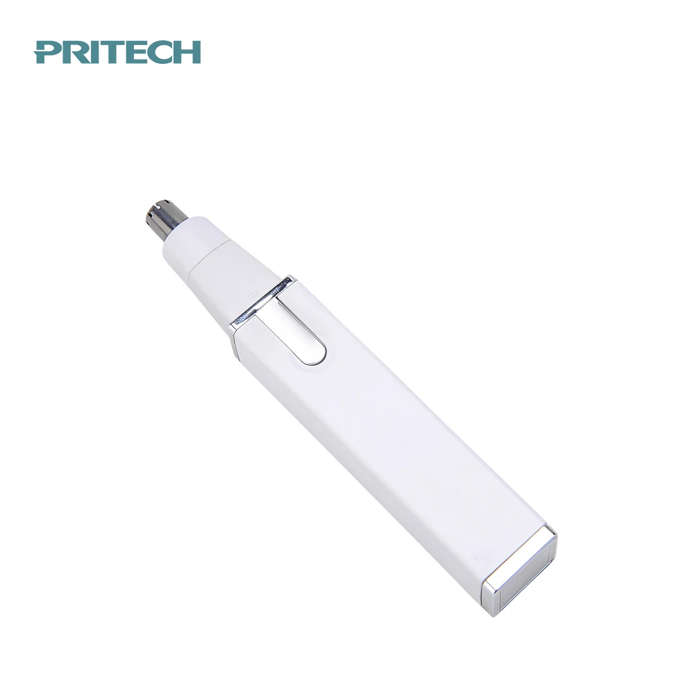 PRITECH Electric Wireless Battery Operated Professional Portable Ear Nose Hair Trimmer