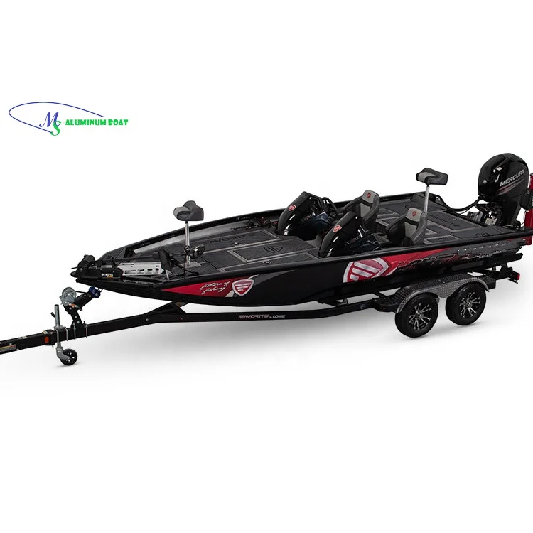 2021new fashion MS Aluminium boat Ranger bass boat FOR SALE 5.99m 150hp for selling CCS CE Certificates for Europe customers