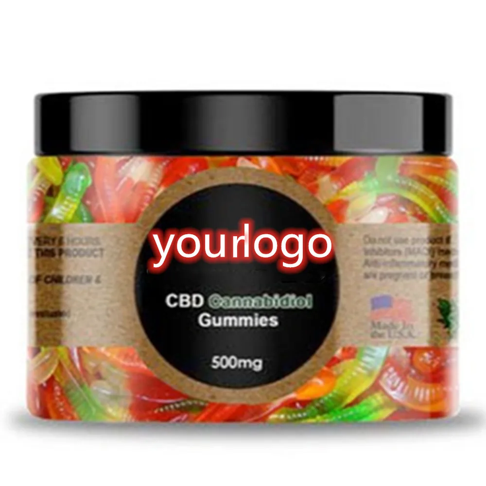 
Fancyli Hot selling private label cbd gummies different flavors 8oz 500mg packed in Jar 