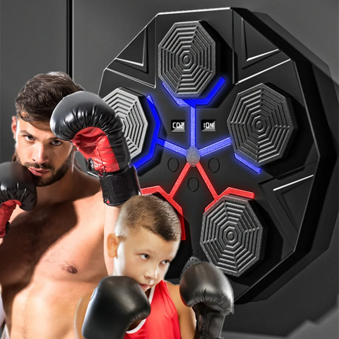 Wholesale Home Music Boxing Machine Training Fitness Adult Kid Agility Reaction Electronic Boxing Train Wall Machine