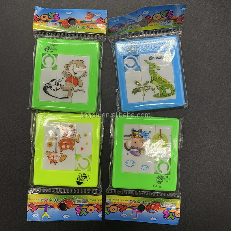 Wholese Promotion Gifts Educational Plastic Kids Toys  Game Puzzle Toy