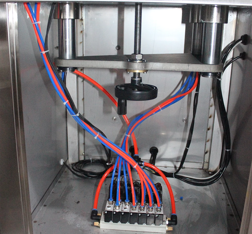 HZPK Automatic Customized Linear Glass Jar Can Screw Capping Machine