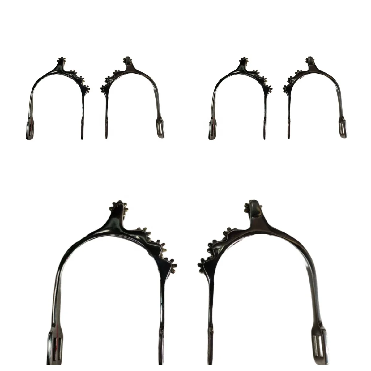 Horshi wholesale high quality horse spurs new design horse rider spurs cheap price horse spurs