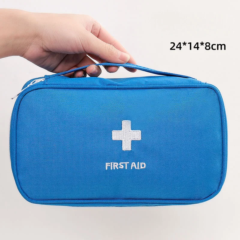 Private Label Travel Portable Medicine Bag Drug Sorting and Classification Epidemic Prevention Bag Large Storage First Aid Kits