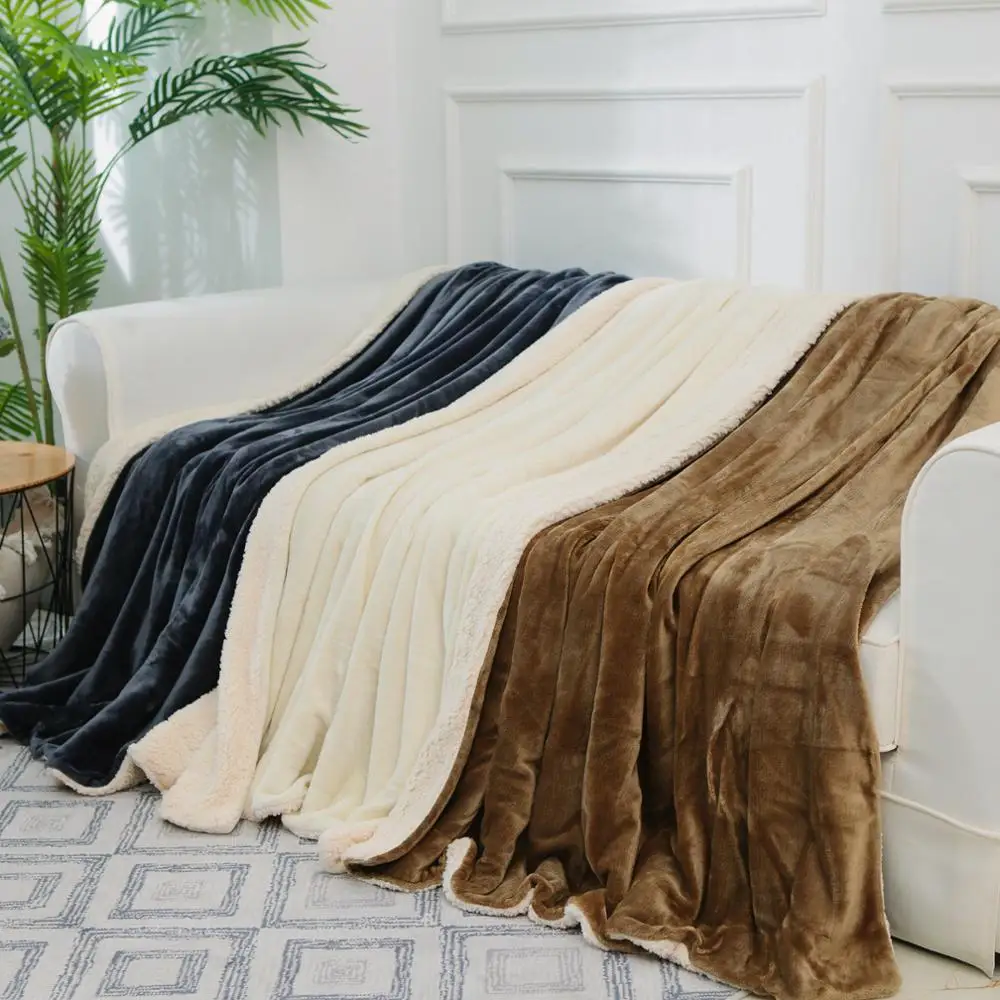 high quality 100% polyester fleece blankets wholesale for winter