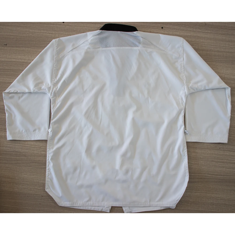 Taekwondo Uniforms Long Sleeves Martial Arts Dobok Gym Training Uniforms with Belt for Children Adults Unisex