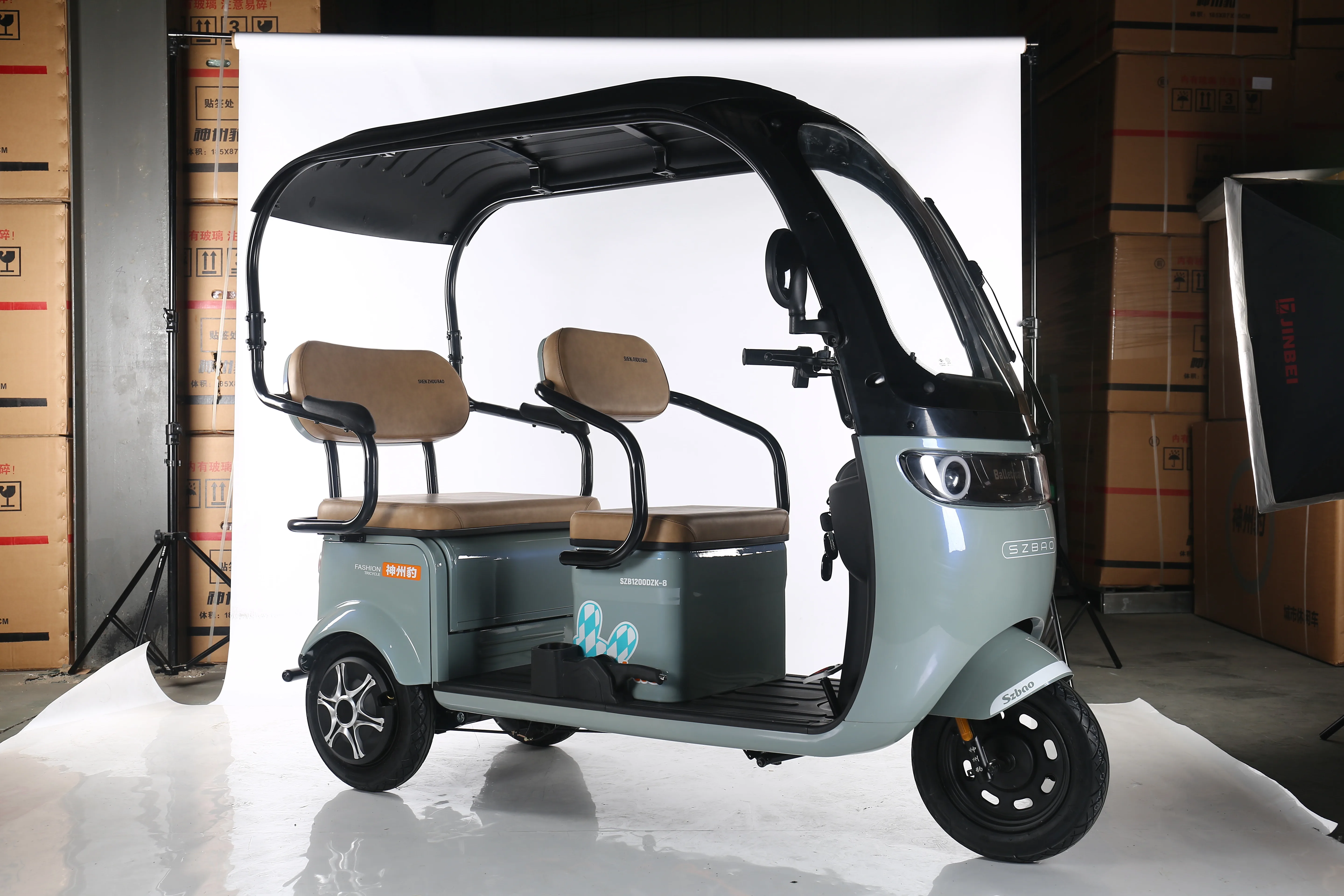 China Cheap adult electric tricycle 3 Wheeler Electric Vehicle Tricycle For 2 People
