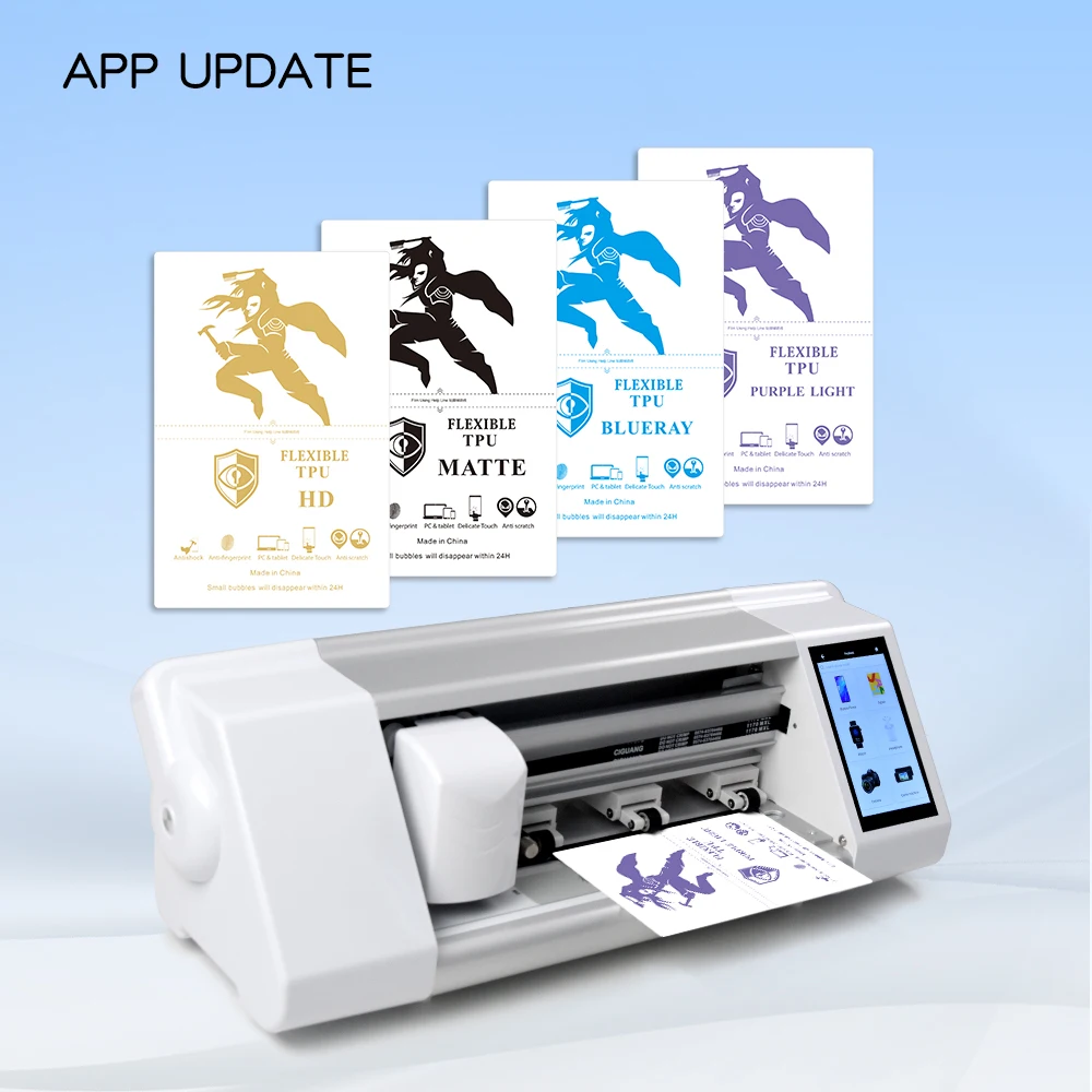 Hydrogel Film Cutting Machine For Mobile Phone Protector Cutting Machine Tpu Hydrogel Film Plotter Cutter