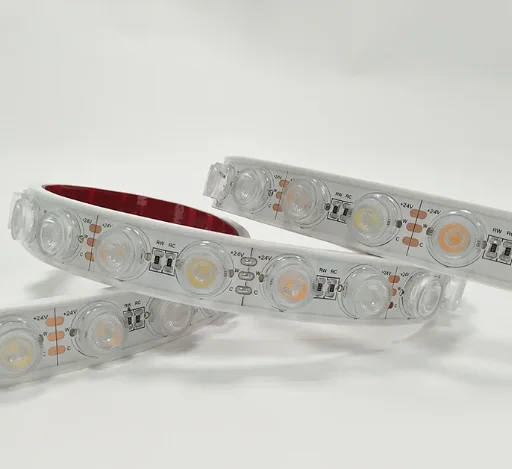 New arrival Multiple angles CCT flexible wall washer DC24V SMD5050 42Leds/m IP67 Waterproof wall washer led strip light