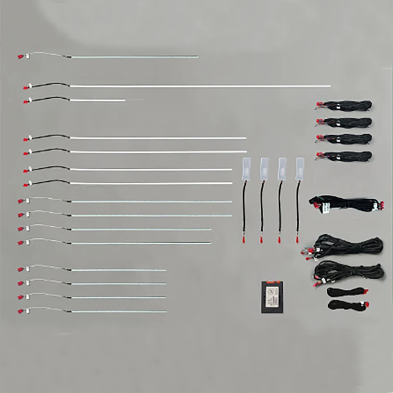 Easy installation fit for BMW new 5 series G38 G30 door panel speaker diamond dome tweeters synchronized with car light