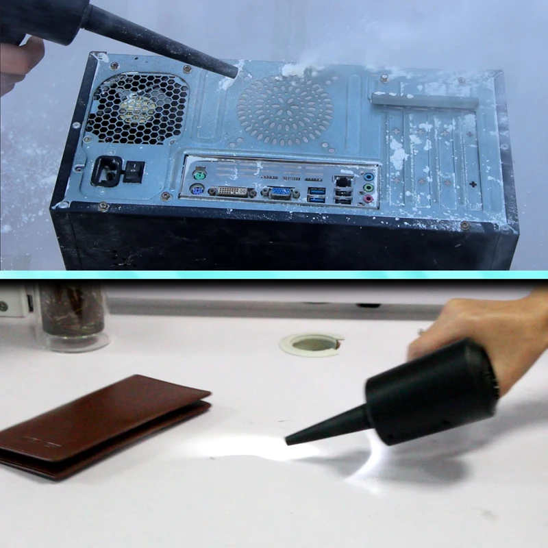 Cordless Air Duster Blower Electric Air Duster for Computer Keyboard Electronics Cleaning 6000mAh Battery Electronic Dust Blower