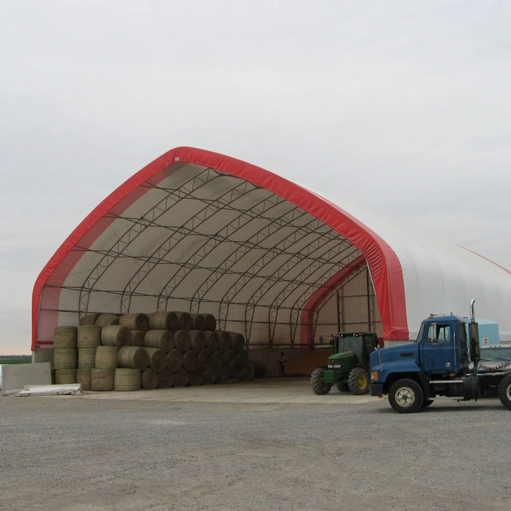 Ideal portable temporary structure 30x50m Large Double truss industrial storage warehouse tent