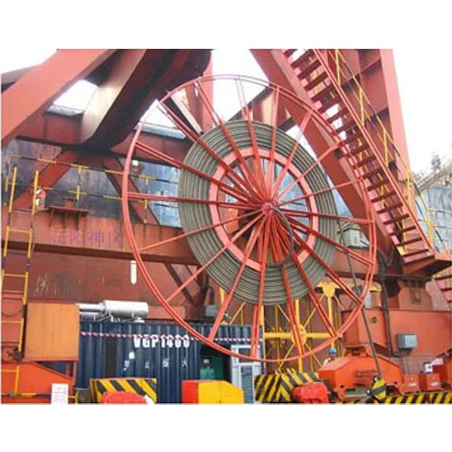 Large Motor type Cable Reel for Automatic Cable Rewind in Port