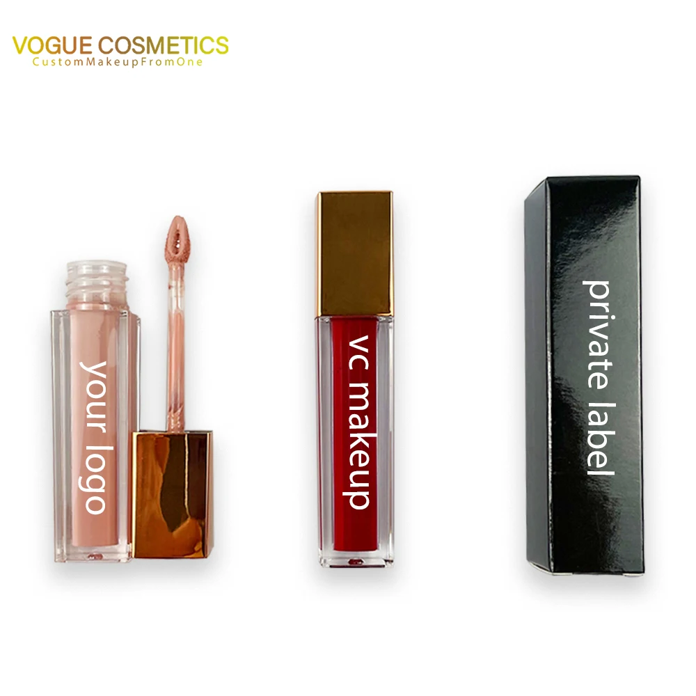 Wholesale rouge a levre bullet shape tube 14 colors private label vegan black matte lipstick