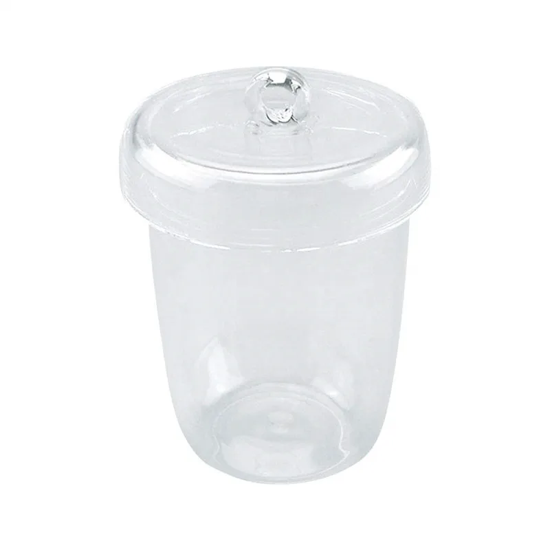 Laboratory Custom Transparent No Airline Surface Fused Quartz Glass Crucible Melting Vessel Wholesale (1600305920678)
