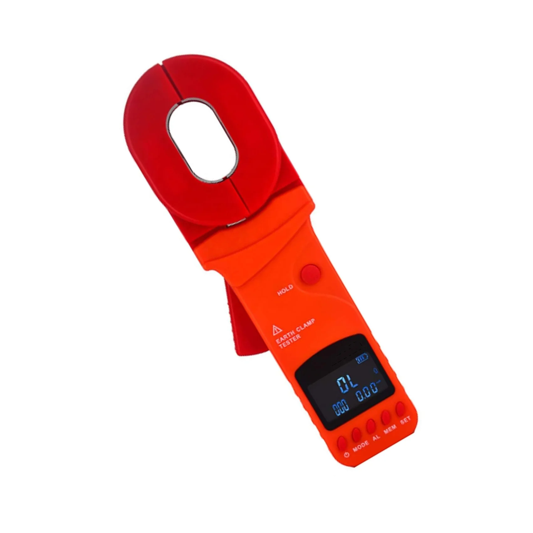 ROKTOOLS Clamp Meter 500Ohm Tong Tester Clamp-on Ground Resistance Tester