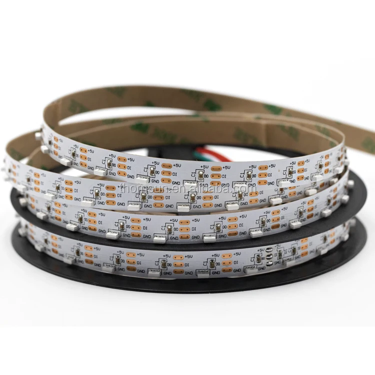 5v addressable colorful led light ws2811 5V side view led bar strip
