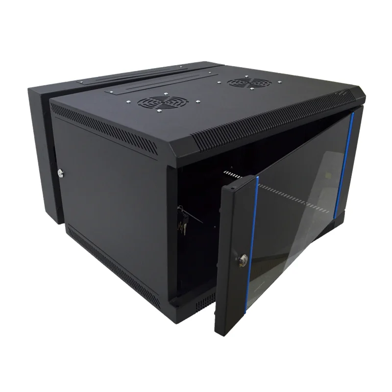 4U/6U/9U/12U/15U/18U 60kg load capacity wall mount cabinet for network