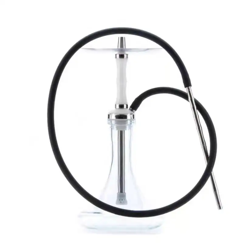 The factory produces cnc machining hookah accessories glass four hose