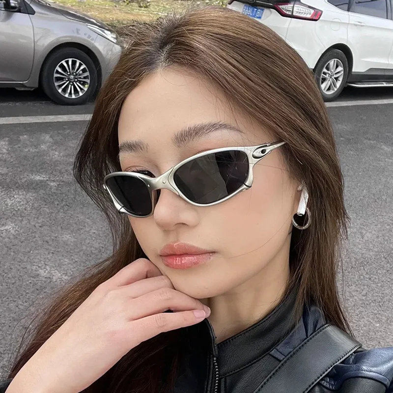 Customized X Metal Frame Fashionable Polarized Sunglasses Cycling Glasses Popular Eyewear Uv400 Bike Gafas Ciclismo