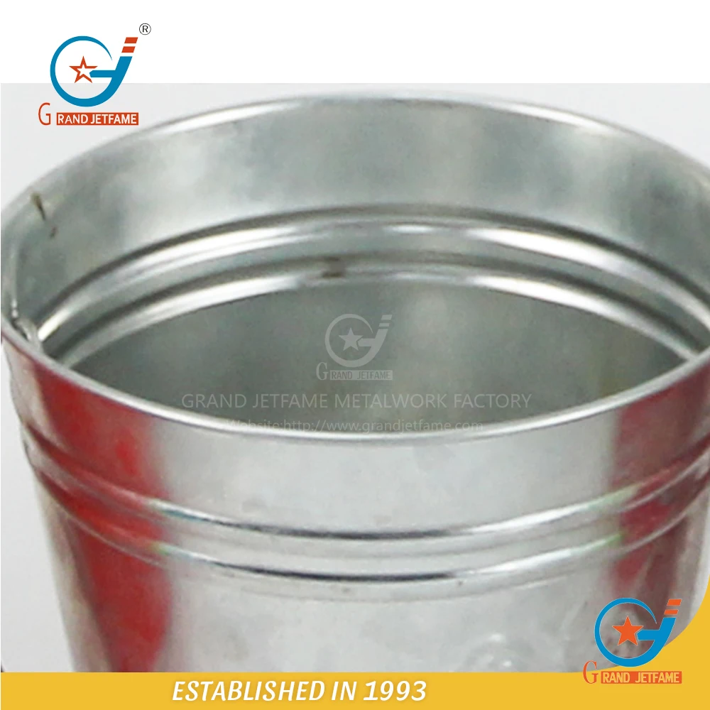 Galvanized metal pots and planters decorative metal pots flower pot