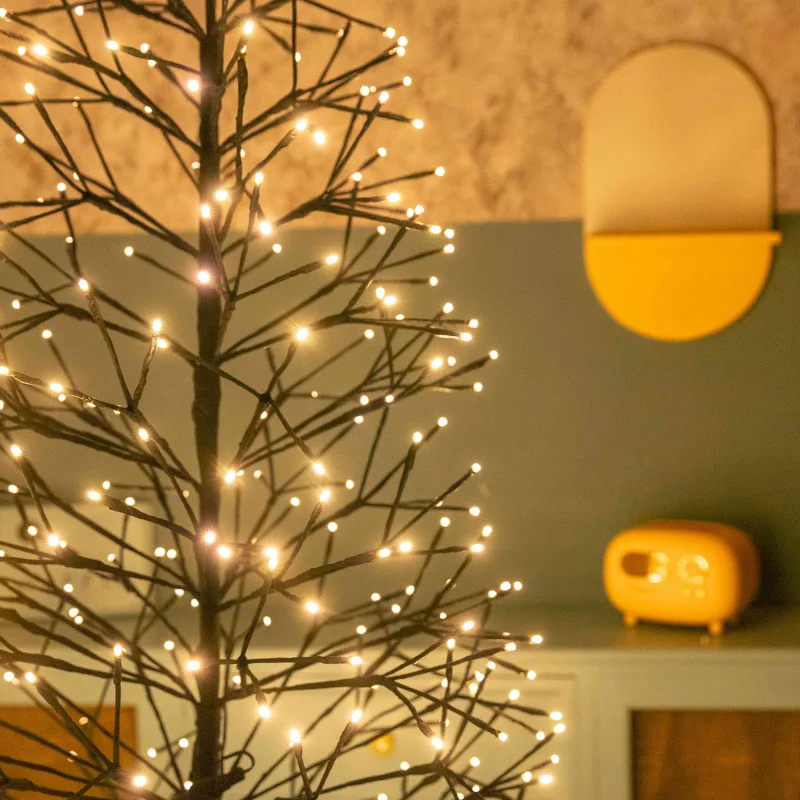 New Product Tree Light Lamp Led Lighted Palm Christmas With Outdoor Birch Modern Design For Home