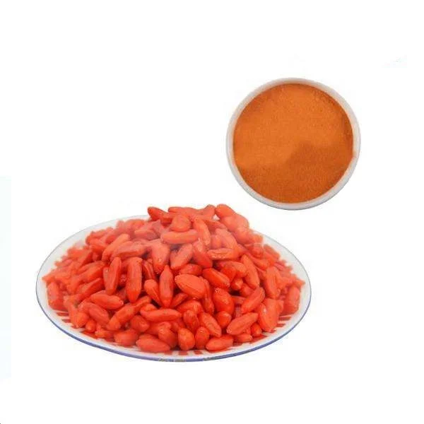 Natural Goji Juice Powder Chinese Wolfberry Lycium Barbarum Fruit Extract Water-based Halal Certified Packaged in Bottle Can