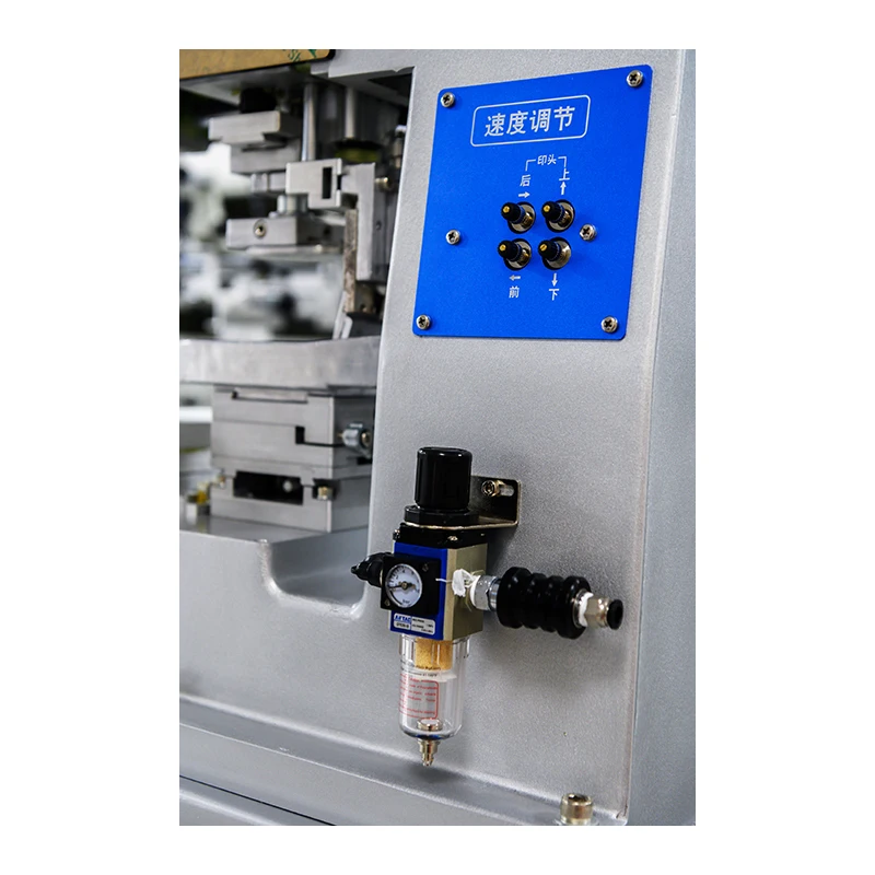 high speed gravure  rubber tube printing ink tray pad printer machine